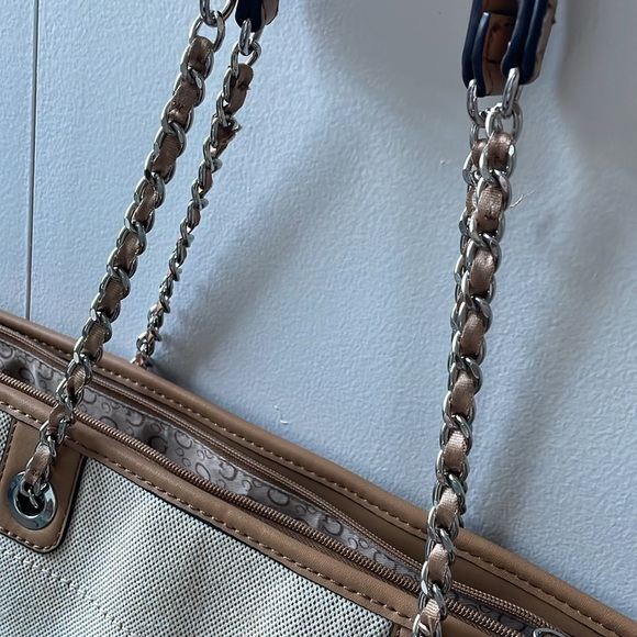 Guess Canvas Tote - Picture 6 of 11